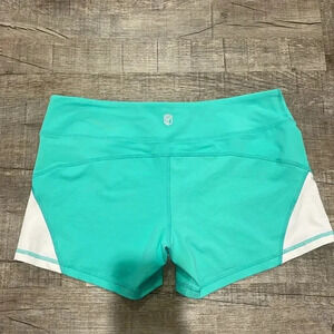 Born Primitive - Booty Activewear Shorts - Size XL - Bluish/Green